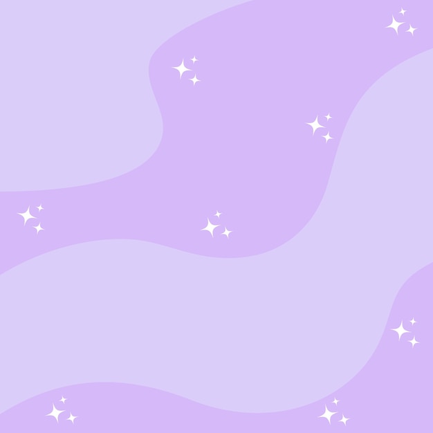 Vector a purple background with stars and the stars