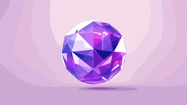 Vector a purple diamond with purple and purple diamonds