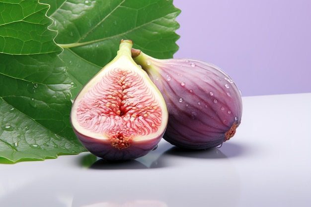 Vector a purple fig with the word melon on it