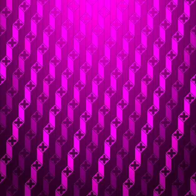 Purple geometric seamless pattern