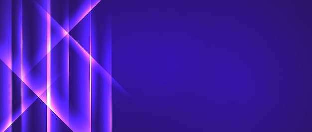 Purple glowing neon trails background Abstract crystal facet shine wallpaper Futuristic highlights