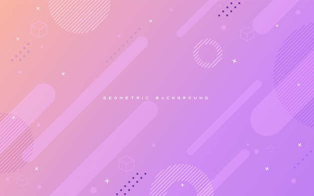 Purple gradient background with abstract dynamic shape