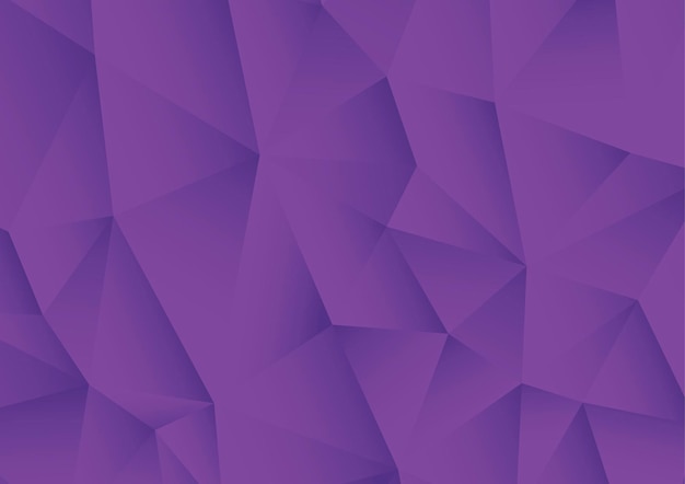 Vector purple low poly background vector illustration