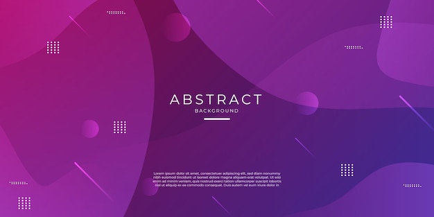 Purple and pink gradient geometric shape background