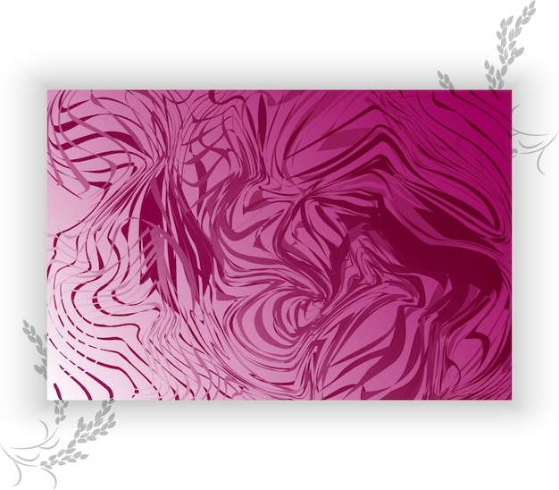 a purple and pink picture with a pattern of purple and white lines