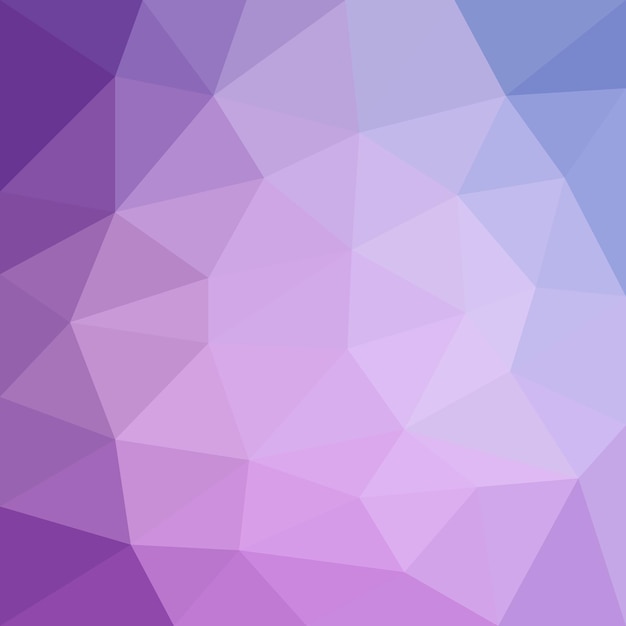 Purple polygonal geometric triangle overlap vector layer background for text and message design