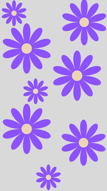 Purple roses vector background design