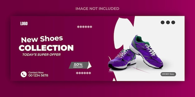 a purple shoe that has the image of a shoe on it