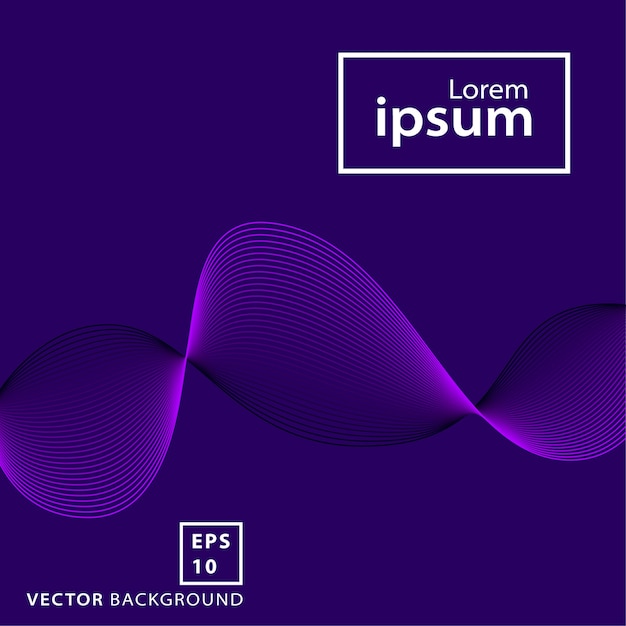 Vector purple spectrum background