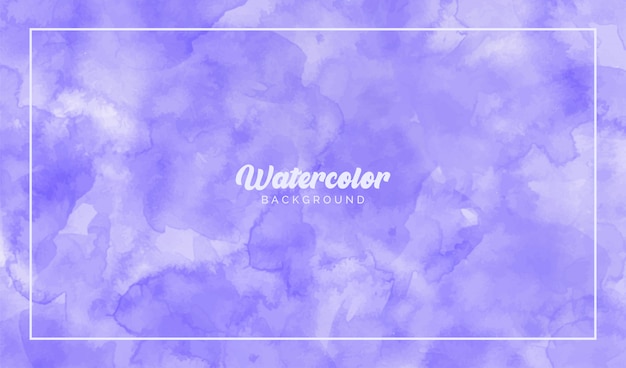 Purple watercolor abstract background