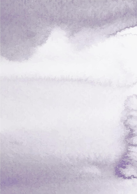 Vector a purple watercolor and white background paper