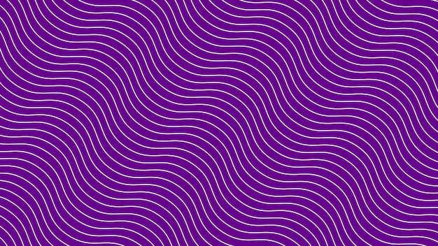 Vector purple wavy lines abstract background