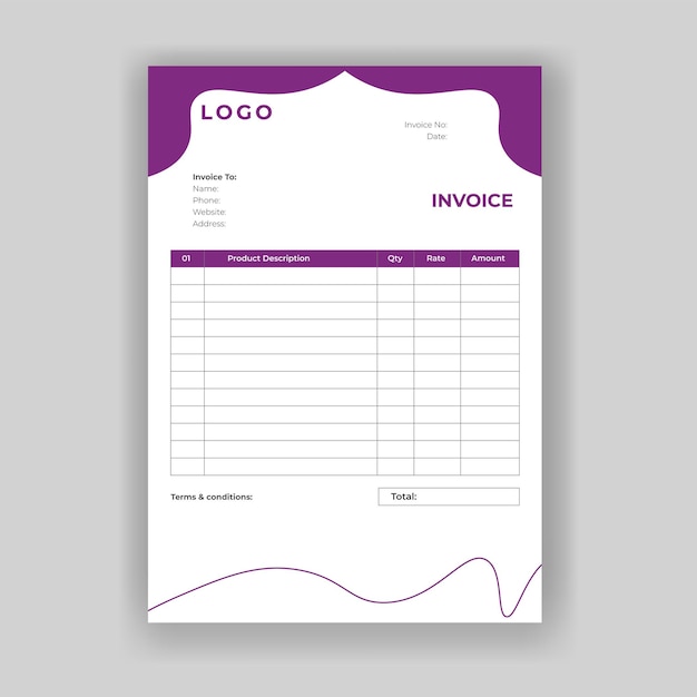 Vector a purple and white informational card with the word shift on it