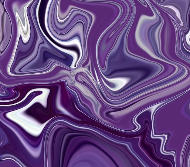 Purple and white marble background with a swirly pattern.