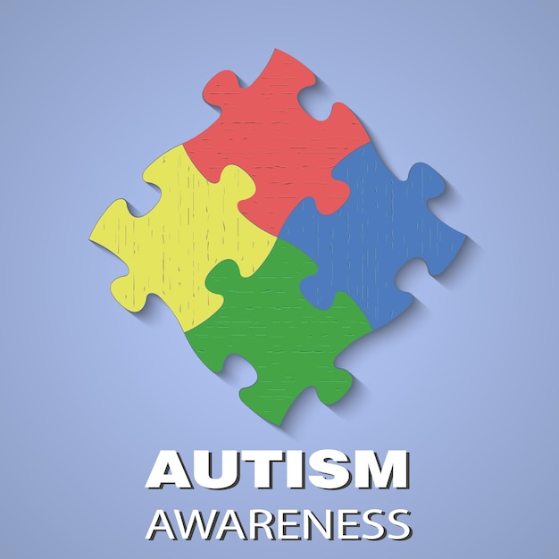 Puzzle autism awareness