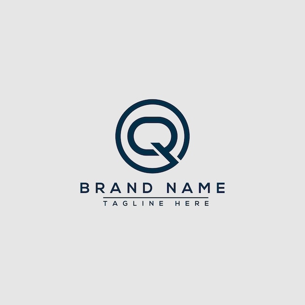 Q Logo Design Template Vector Graphic Branding Element