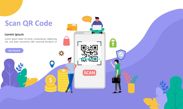 QR Code Landing Page