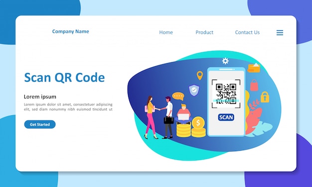 QR Code Landing Page