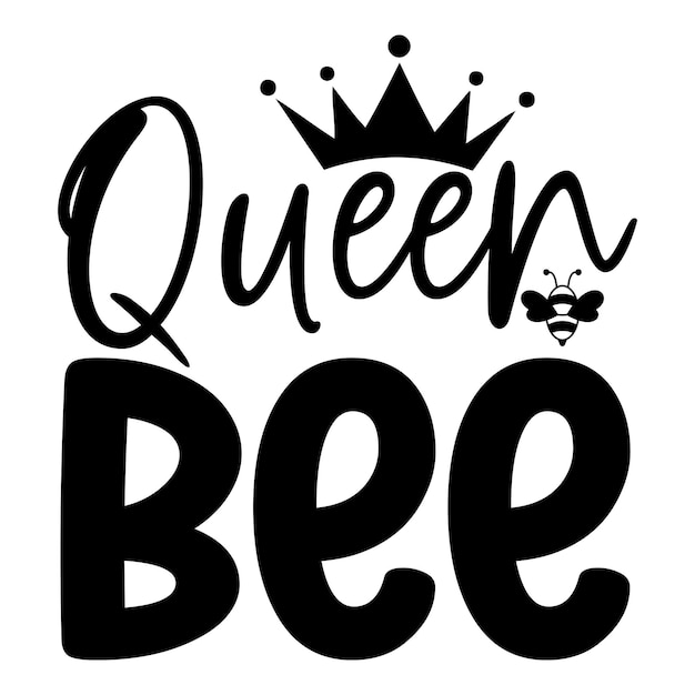 queen bee SVG