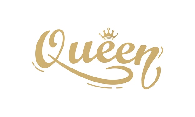 Queen lettering