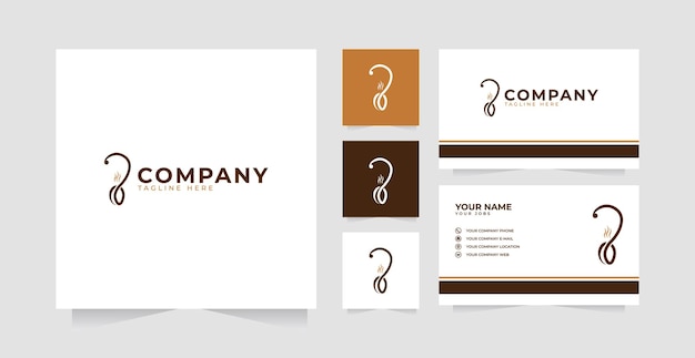 Question Coffee logo design and business card