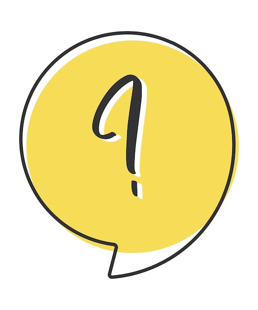 Question mark comic speech bubble in pop art style Comic speech Dialog window Yellow banner for sale