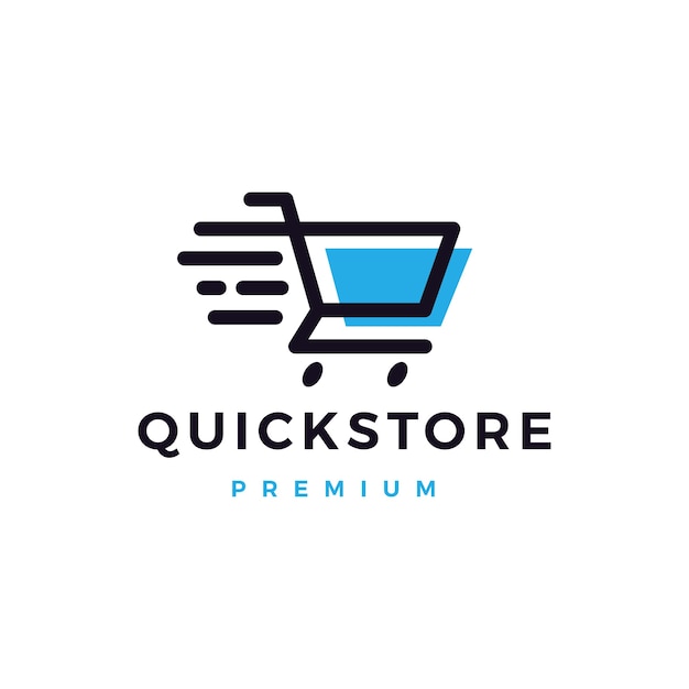 Quick shop store logo 