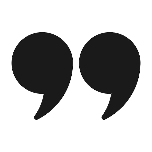 quotation mark icon