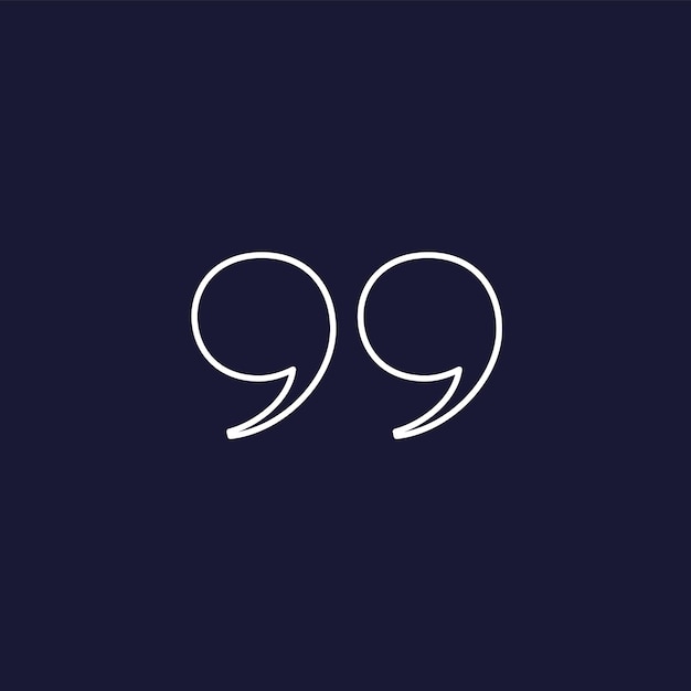 Quote icon illustartion