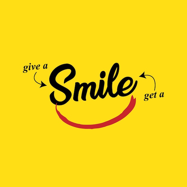 Quote of smile