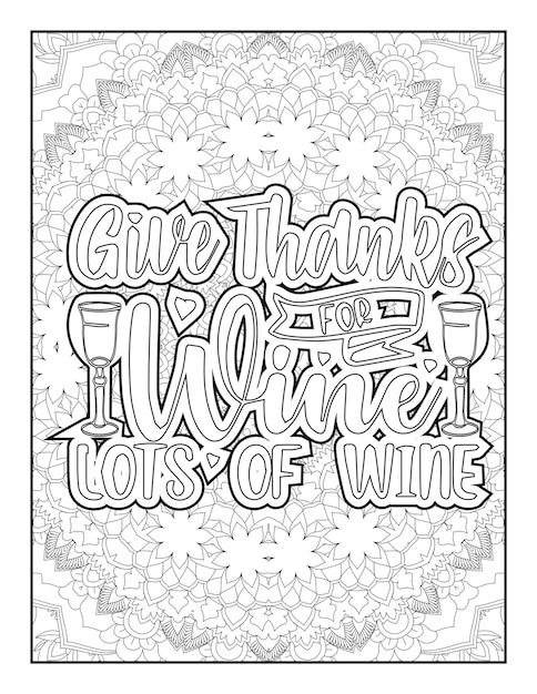 Quotes Coloring page, inspirational quotes,  typography quotes