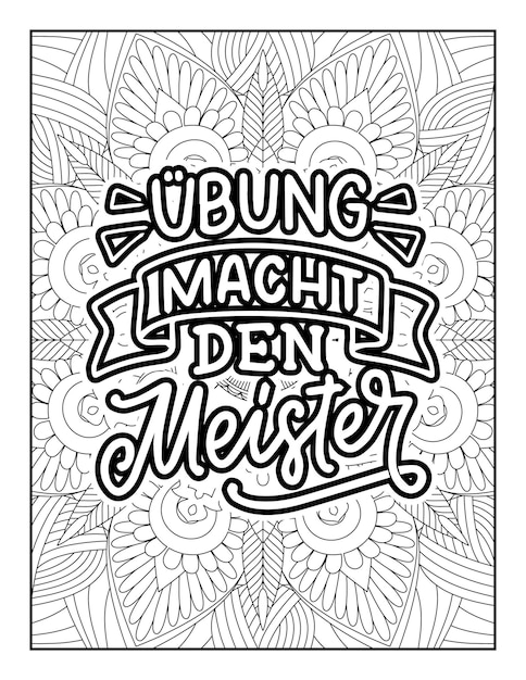 Quotes Coloring page, inspirational quotes,  typography quotes