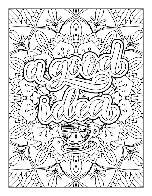 Quotes Coloring Pages Quotes Positive Quotes Coloring Inspirational Quotes typography quotes