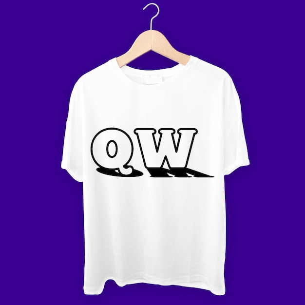 Vector qw menswomens tshirt