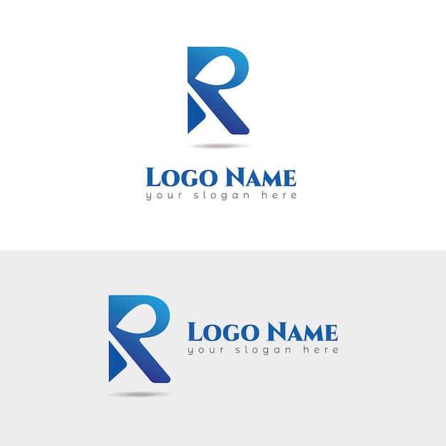 R Creative Corporate Logo Template