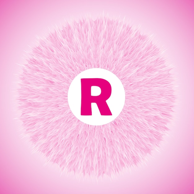 R Flower Text Effect