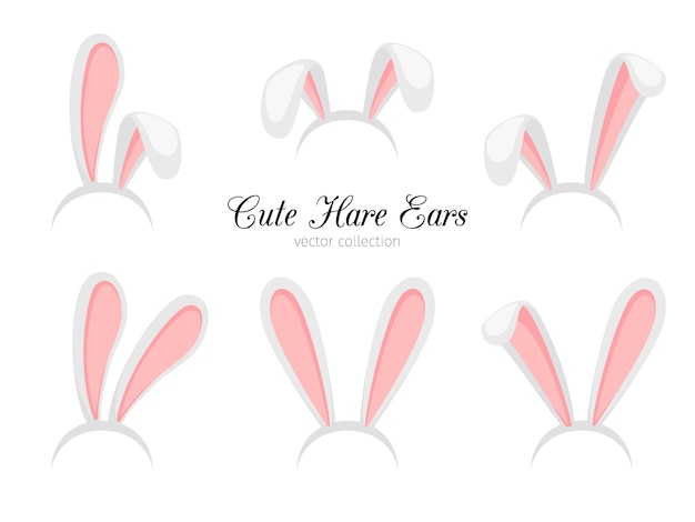 r funny cartoon easter rabbit or bunny ears band for costume 