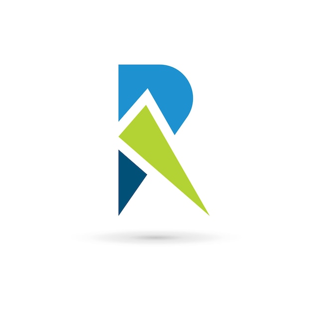 R letter icon business vector design