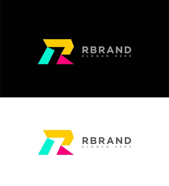 R Letter Logo Icon Brand Identity R Letter Sign Symbol Template