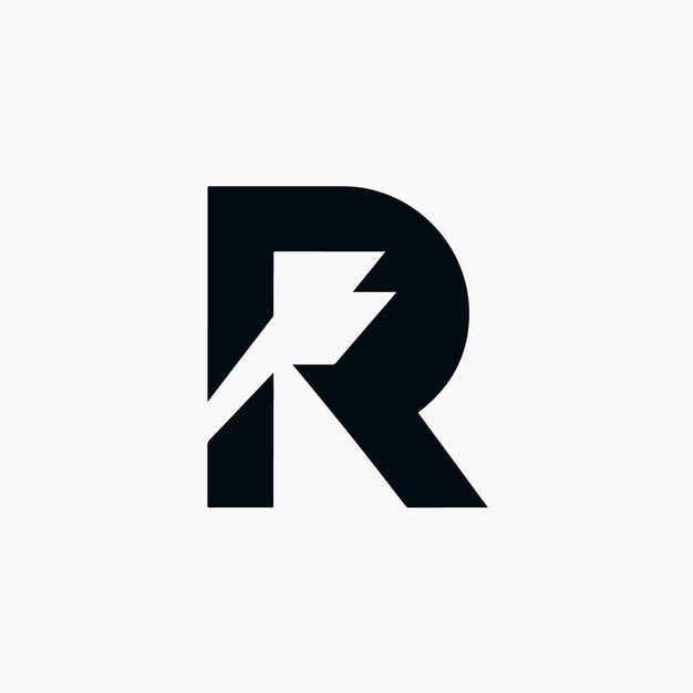 Vector r letter logo vector