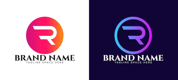 R logo design