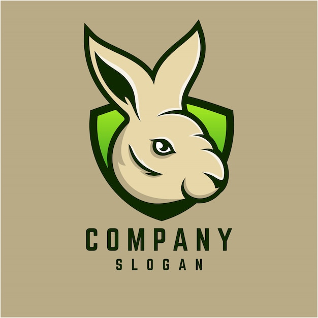 rabbit logo design