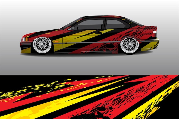 racing car livery sticker design