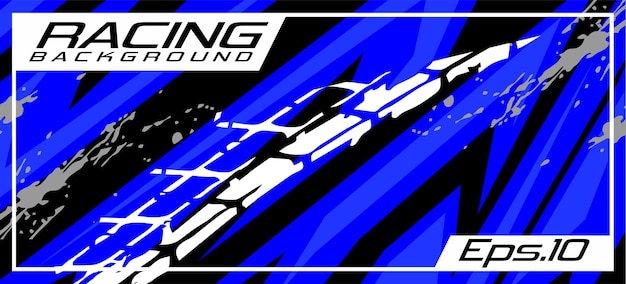 racing car livery wrap background design