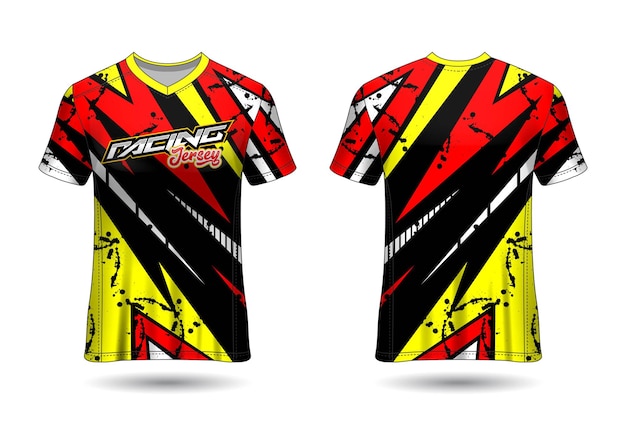 Racing Sport Jersey Template Design