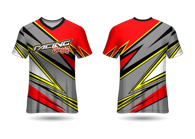 Racing Sport Jersey Template Design