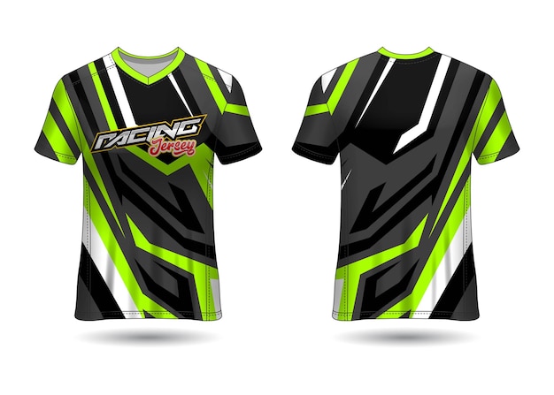 Racing Sport Jersey Template Design  