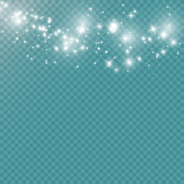 radiant festive dust background 