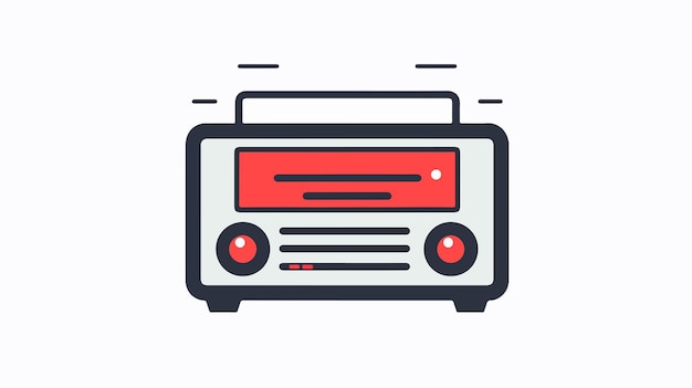 Radio Concept Line Icon