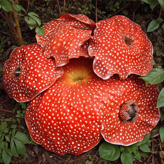 Vector rafflesia arnoldii vector